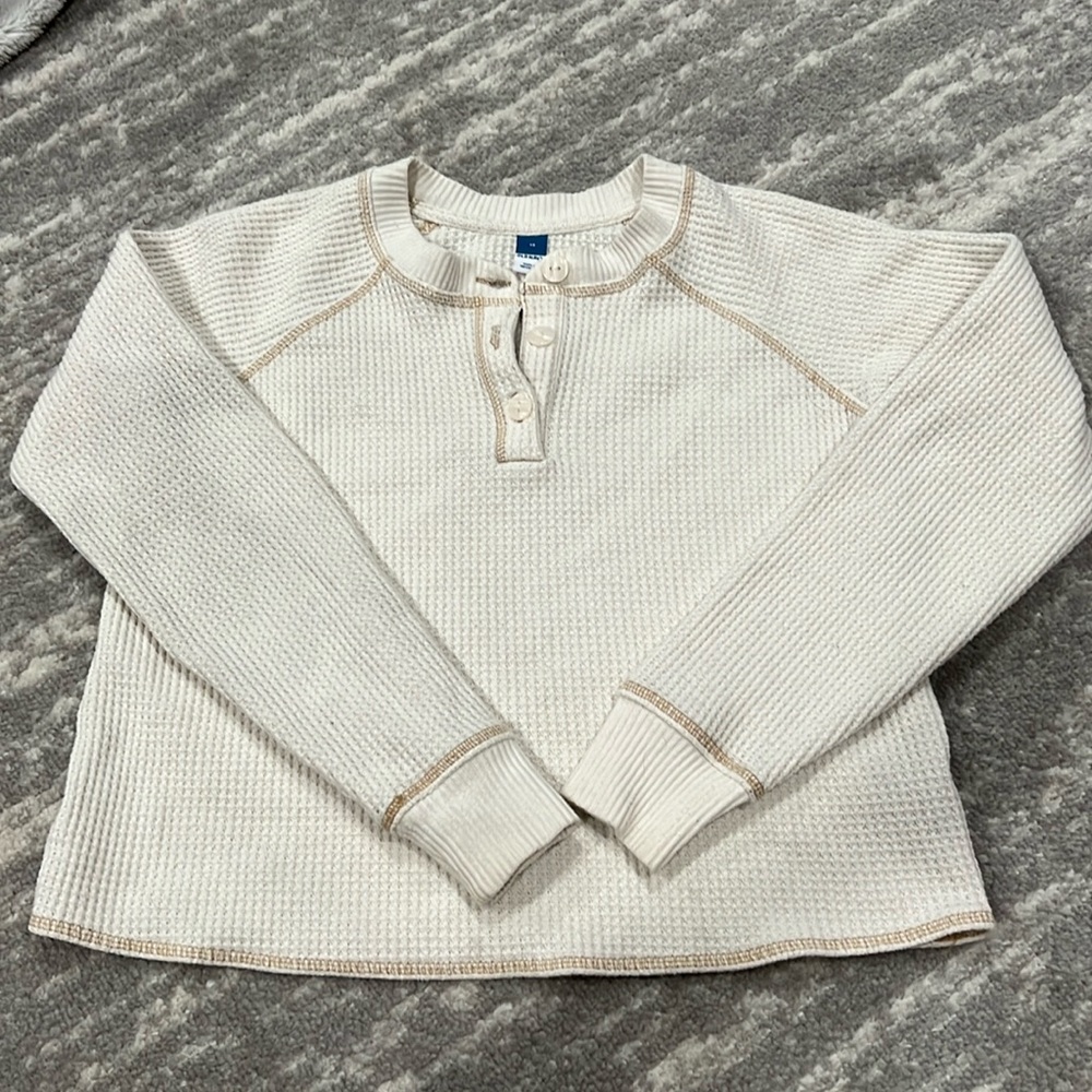 Cropped sweater